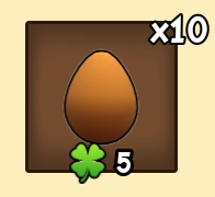 Brown Egg in the Ride A Pet community reference catalogue