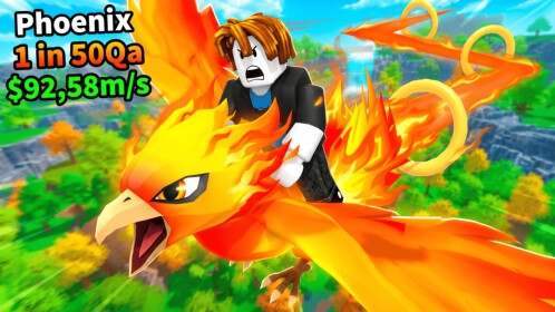 Official Ride A Pet promotional artwork showing a rider on a Phoenix